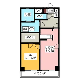 飯沼ビル【3階】の間取り