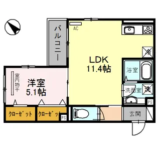 Norte Casa【3階】の間取り
