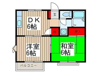 ロータスハイムIII 1【1階】の間取り