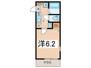 Luce Fontana【1階】の間取り