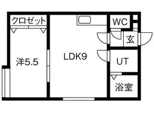 桜NORTH40【2階】の間取り