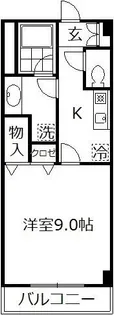 グランドメゾンホソヤマ【1階】の間取り
