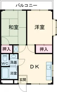 ロックシールド・カミーリヤ【2階】の間取り