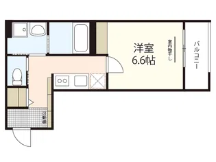 Azur舟入南【3階】の間取り