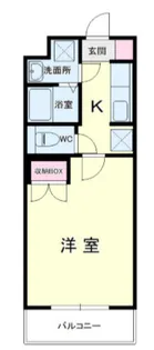 イクセル・ヴィラ【3階】の間取り