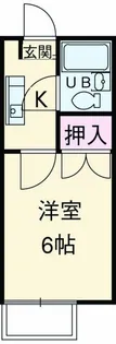 ラ・フォーレ【1階】の間取り