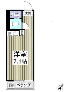 タクト成増【3階】の間取り