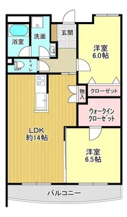 フィエスタグリシーナ【1階】の間取り