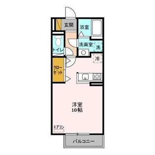 セジュール東石川【2階】の間取り