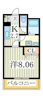 メゾン・ド・プラム【3階】の間取り