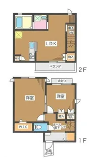 バルコンソア【1階】の間取り