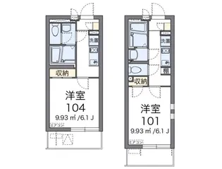 クレイノマッティーナ【2階】の間取り