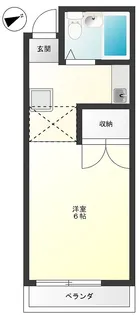 セカンドメゾン【2階】の間取り