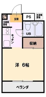 泉コート【2階】の間取り