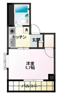 ドミール日吉【3階】の間取り