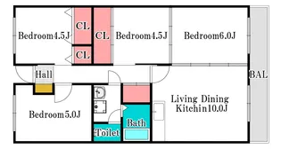 ミルフォード今S棟【2階】の間取り