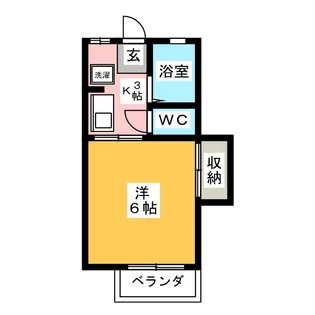 アーバン折立 南棟【1階】の間取り