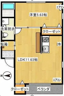 アコール10【3階】の間取り