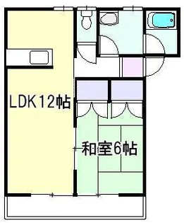 サンコーポ沼田A棟【2階】の間取り