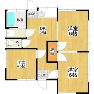 茨城県土浦市木田余東台2【一戸建】の間取り