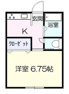リバーサイドナガノ【1階】の間取り