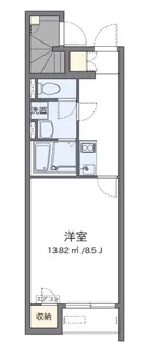 クレイノガーデン晴花【1階】の間取り