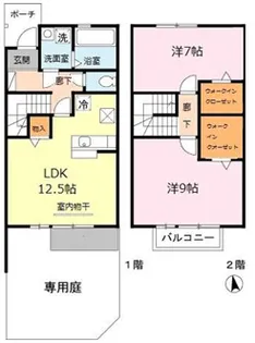 ラ・ヴィーダーIIIの間取り