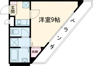 コモド清水【3階】の間取り