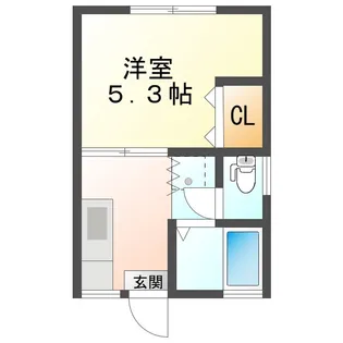 華ハイツ【1階】の間取り