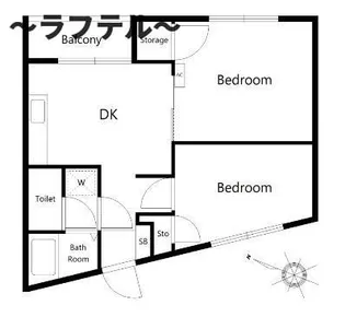 ミサワ第一ビル【3階】の間取り