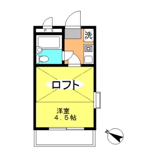 RARA大和No.3【1階】の間取り