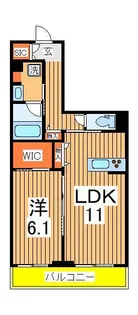 エクラージュ【2階】の間取り