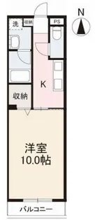 コンフォート松縄【1階】の間取り