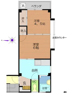 相原ビル【3階】の間取り
