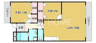 ボスクリオ【1階】の間取り