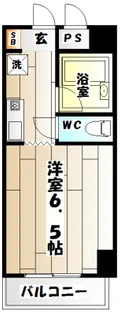 リヴァージュ須磨【2階】の間取り