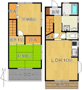 千葉県松戸市小金きよしケ丘2【一戸建】の間取り