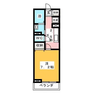 エアリーハウス湘南【1階】の間取り