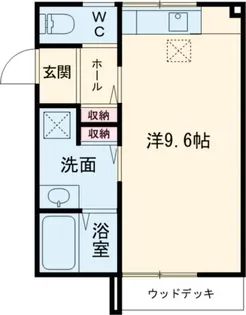 アムール【1階】の間取り