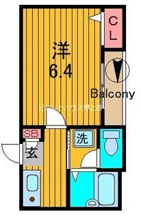クレール押上【1階】の間取り
