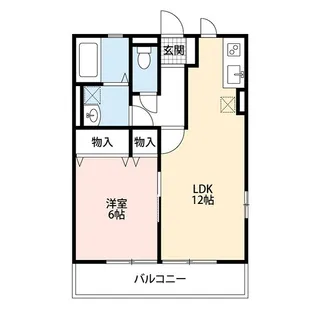 エクレールA【1階】の間取り