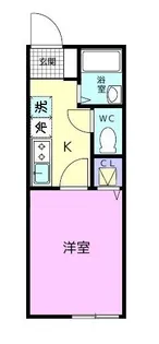 和歌山県和歌山市本脇【アパート】の間取り