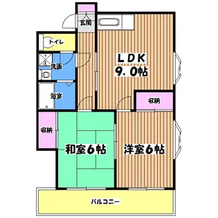 エミグラント【3階】の間取り