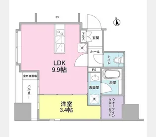 東京都新宿区新宿6【マンション】の間取り