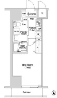 コンフォリア上野入谷【3階】の間取り