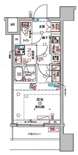 ラクラス横浜【2階】の間取り