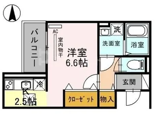 埼玉県さいたま市北区日進町2【アパート】の間取り
