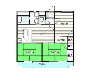 広島県広島市安芸区矢野東4【マンション】の間取り