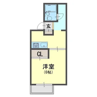 クリスタル稲美【2階】の間取り