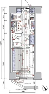 東京都豊島区東池袋2【マンション】の間取り